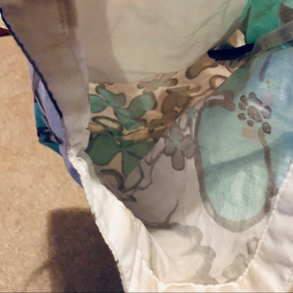 H&M divided reusable floral shopping book bag - Picture 4 of 4